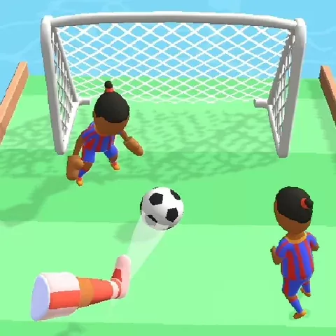 Game background of Soccer Dash