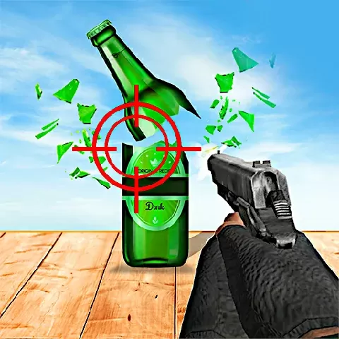 Game background of Real Bottle Shooter 3D