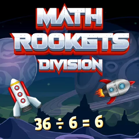 Game background of Math Rockets Division