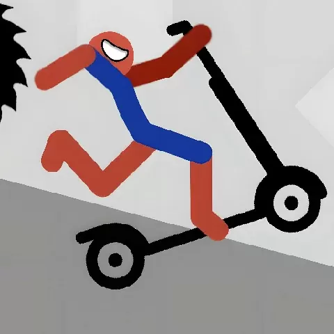 Game background of Stickman Broken Bones io