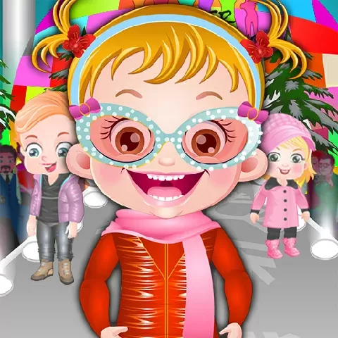 Game background of Baby Hazel Winter Fashion