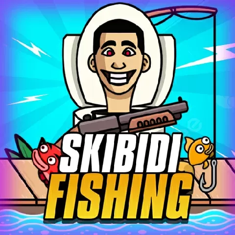 Game background of Skibidi Fishing