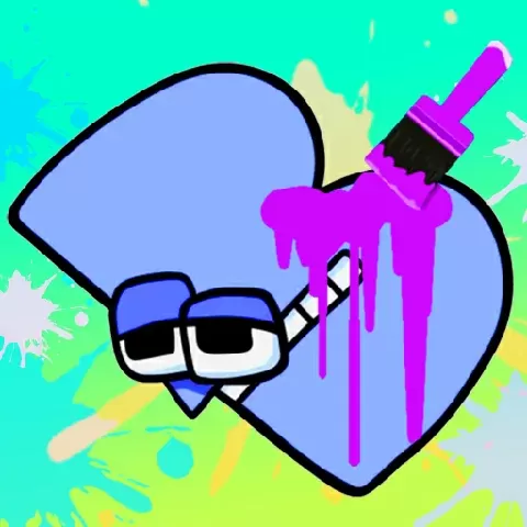 Game background of Animation & Coloring Alphabet Lore