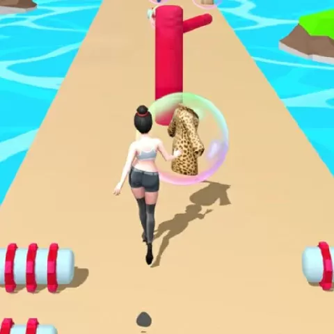 Game background of Outfits Woman Rush