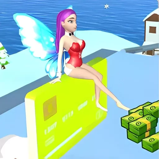 Game background of Shopping Parkour