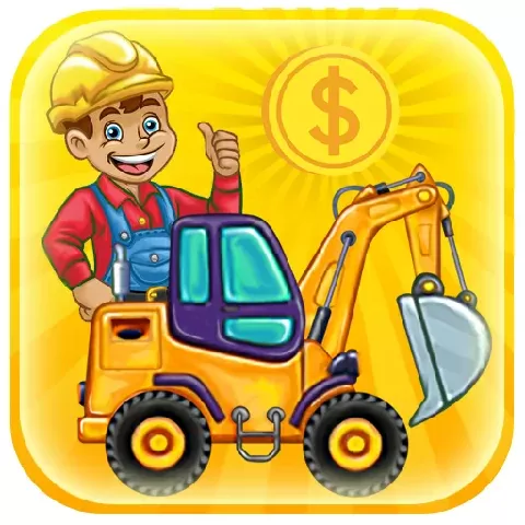 Game background of I am an Excavator Runner
