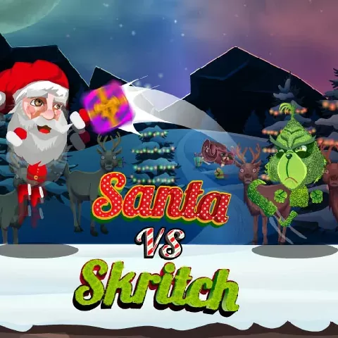 Game background of Santa Vs Skritch