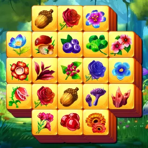 Game background of Spring Tile Master
