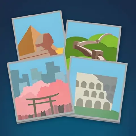 Game background of 4 Pix Word Quiz