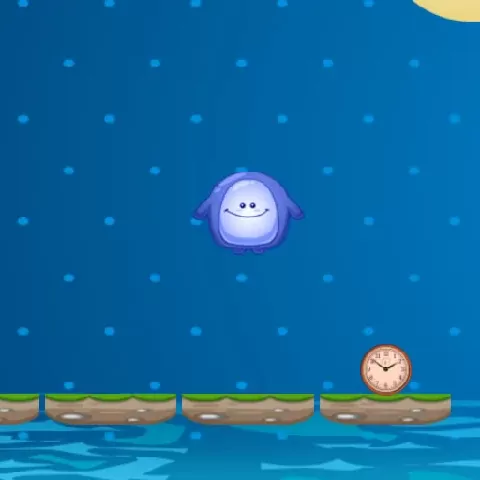 Game background of Chaki Water Hop