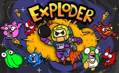 Game background of Exploder