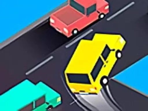 Game background of Crazy Intersection 3d